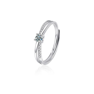 Mobius ring (30 points for women) / Gold color (opening adjustable)