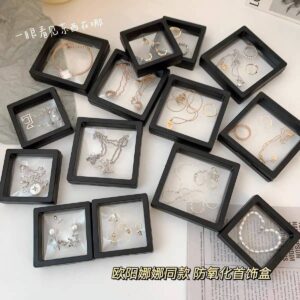 Black jewelry box (single) / Free size