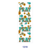 Wholesale 2/8/16pcs Summer Fruit Retro Rainbow Cute Floral Baby Animal Faith Text Print Pen and Bookmark Stickers UV DTF Wraps