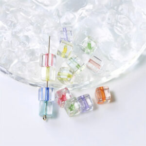 10-random color mixing / The size is about 8*8mm(30 PCs/pack)