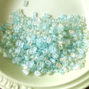02-lake green / Size about 4*6mm