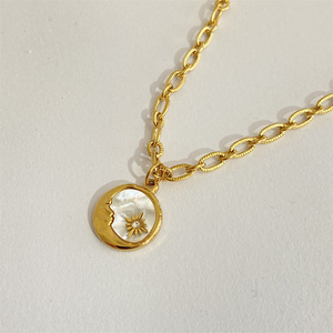 Golden moon (separate pendant)