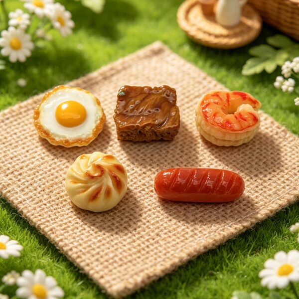 oly-00df466af6d4d80135449268882271be Wholesale Resin Breakfast Food Charms DIY Accessories Hong Kong Dim Sum Baozi Youtiao Keychains for Bags and Car Keys