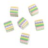 oly-010320af846def61337b1c2661b63a4d Wholesale Cute Cartoon Acrylic Loose Beads 14mm Printed Flower Polka Dot Mixed Colors for DIY Jewelry Making Phone Charms Bag Charms
