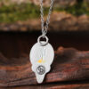 oly-013fd060997f489fb6661679cda60d15 Wholesale Retro Cactus Pendant Necklace Irregular Oil Drop Design Antique Silver Tone Chic Jewelry Accessory For Gift And Boutique Resale