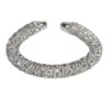Wholesale Statement Rhinestone Bracelet Silver Plated Women S Fashion Jewelry Gift For Boutique Resale
