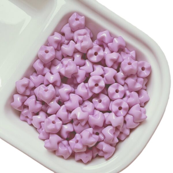 Wholesale Acrylic Loose Beads for DIY Jewelry Making, Phone Charm & Keychain Accessory, Solid Color Stacking Beads, Boutique Resale
