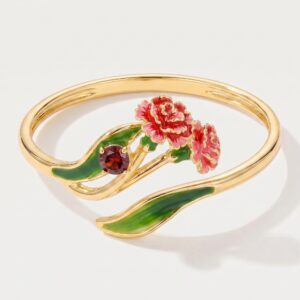 January flower ring
