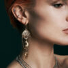 Wholesale Retro Sun Moon Tassel Earrings Silver Zinc Alloy Minimalist Women S Fashion Jewelry Gift Resale