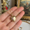 oly-02420d4771384b70dd2da5d9aa1b21c5 Wholesale Chic Colorful Flower Heart Photo Locket Necklace Copper Pendant Jewelry Accessory For Gift Or Resale