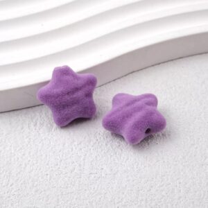 10-light purple / Size is about 19*18mm, hole diameter is about 3mm