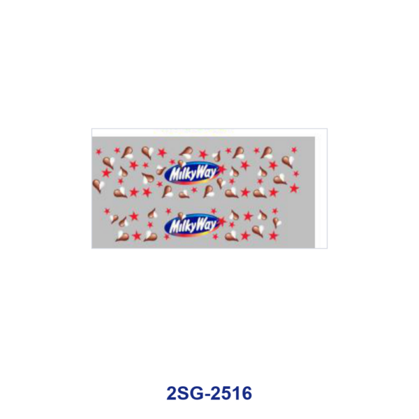 Wholesale 8pcs Cartoon Game Character Sweet Candy Print 3oz Cup Stickers Wrap OLY Exclusive