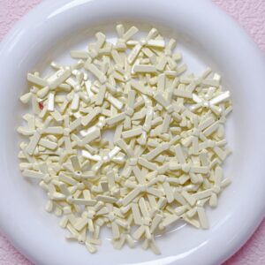02-light yellow / Size is about 12*20mm, hole diameter is about 1.5mm