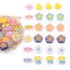 oly-02aa729727b142b37a885a156450e5b2 Wholesale Flower Bear Candy Acrylic Beads with Dripping Oil Finish for DIY Bracelet Phone Charm Jewelry Making