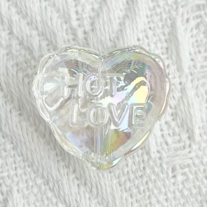 01-clear / About 25*27mm in size (sold by piece)