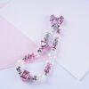 oly-03340c389e4e1b84fbe3407ba7b67491 Wholesale Bear Shaped Silver Electroplated Acrylic Beads for DIY Jewelry Making Phone Charms Bracelets Necklaces