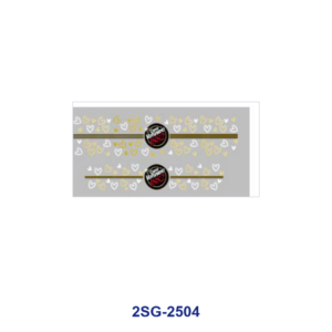 2SG-2504 / 8pcs / 16*7cm