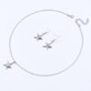 oly-03413e8ef37019c4841a0363dbeef132 Wholesale Zinc Alloy Starfish Earrings Necklace Set Boho Beach Jewelry Gift Boutique Resale