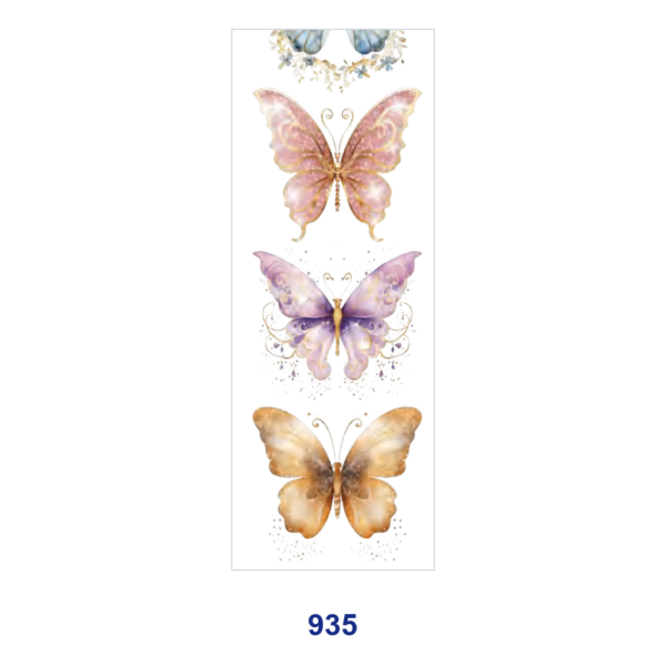 Wholesale 2/8/16pcs Glitter Butterfly Simple Cartoon Bear & Cute Doll Print Pen and Bookmark Stickers UV DTF Wraps OLY Exclusive