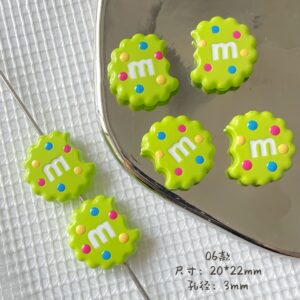 04-fruit green / See pictures for size (sold by the piece)