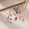 Wholesale Cute Cartoon Animal Pendant Necklace Elephant Rabbit Panda Design Vintage Style Everyday Fashion Jewelry