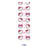 Wholesale 2/8/16pcs Spooky Black Cat Ghost Heart Halloween Print Pen and Bookmark Stickers UV DTF Wraps OLY Exclusive