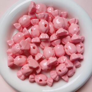 09-pink / The size is about 15 * 31mm. Aperture 3.8mm