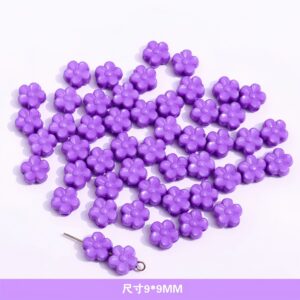 06-light purple / Size is about 9mm (sold by the piece)