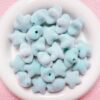 oly-062d3edbf7297a4ed1eca3b6bc2291e2 Wholesale Fluffy Flocked Five Pointed Star Beads Acrylic Loose Beads for DIY Phone Charm Keychain Craft Supply