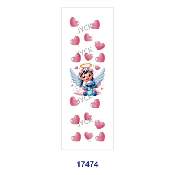 oly-06c03f4eaaab729ac2d12f2ca90de70b Wholesale 2/8/16pcs Cartoon Alien Character Print Pen and Bookmark Stickers UV DTF Wraps OLY Exclusive