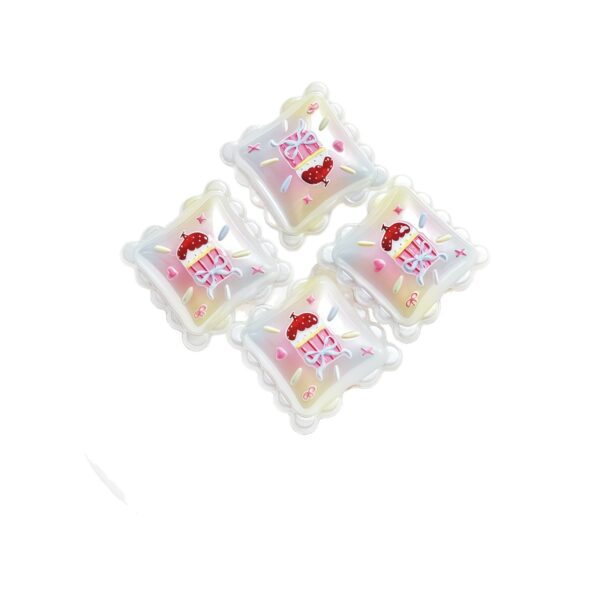 oly-070dfede268c60aee10734bd02b9941c Wholesale Acrylic Ice Cream Shaped Beads for DIY Phone Chain Necklace Jewelry Making Crafts