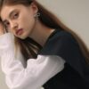oly-072a5718e454cf0dcbe1afc218af2b76 Wholesale Trendy Bow Design Earrings Tone Titanium Steel Electroplated Fashion Accessory For Women Great For Party And Gift