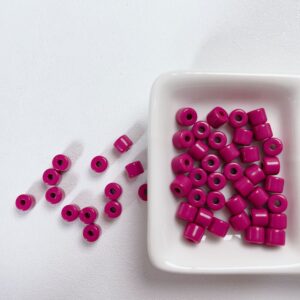 14-Deep Rose / Size of about 5*6mm, aperture of about 2.2mm(50/package)