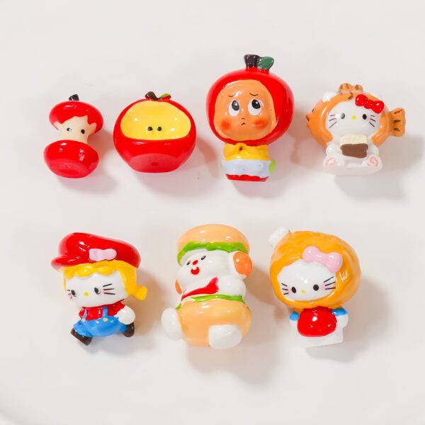 oly-0751a36b4fb1f4962bb7bbf0c783c4b4 Wholesale Cute 3D Painted Star Resin Charms for DIY Phone Chain Keychain Bag Accessory
