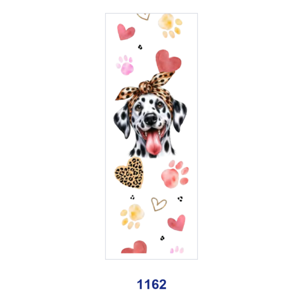 Wholesale 2/8/16pcs Variety Cute Dog Leopard Bow Paw Print Heart Floral Print Pen and Bookmark Stickers UV DTF Wraps OLY Exclusive