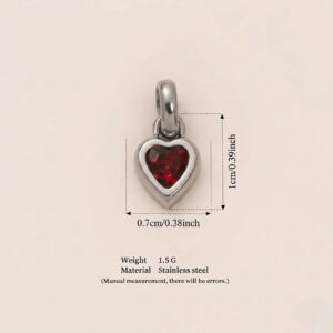 January love pendant (steel color)