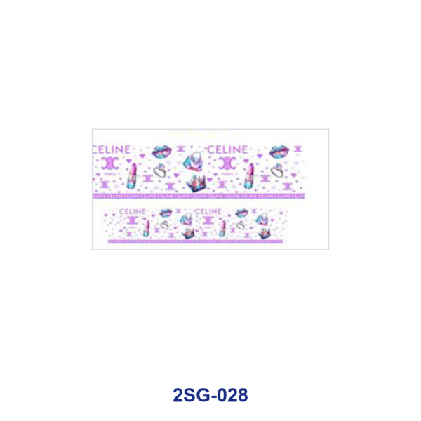 Wholesale 8pcs Handbag Phone Pattern Insect Floral Print 3oz Cup Stickers Wrap OLY Exclusive