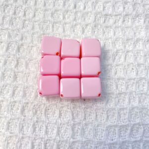 08-light pink / Size is about 10mm, hole diameter is about 3mm
