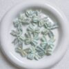 oly-0876fc697e2b287e562a584d2fc96243 Wholesale Vintage Bow Light Green Acrylic Loose Beads for DIY Jewelry Phone Chain Fashion Accessory Boutique