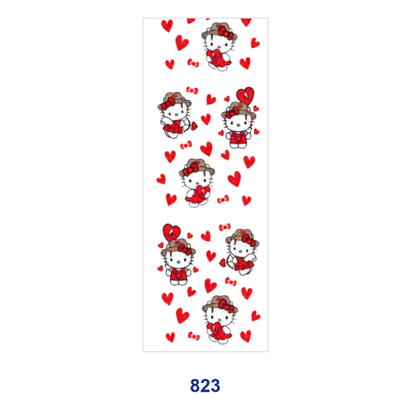 Wholesale 2/8/16pcs Sweet Dessert Fruit Heart & Holiday Text Print Pen and Bookmark Stickers UV DTF Wraps OLY Exclusive