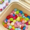 oly-08b0e843e8653d7b60f46aef0ffe62e1 Wholesale Acrylic Sunflower Beads DIY Jewelry Making Kit Fashion Accessory for Bag Charms and Party Favors