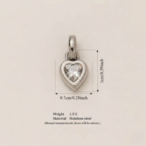 November love pendant (steel color)