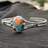 oly-09783bc767ca8c7087b9a0c8b7694dd6 Wholesale Vintage Square Turquoise Bracelet Silver Tone Metal Stylish Fashion Accessory For Boutique Resale