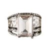 oly-0a1cfc386278fdd4ce203cb6bf2b8bf0 Wholesale Retro Statement Wide Band Zircon Ring For Women Silver Alloy Jewelry Accessory Gift And Resale