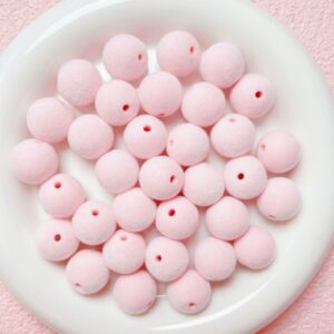 02-light pink / 16mm, hole diameter about 2.8mm (sold by piece)