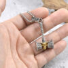 oly-0b66fd499e4db0859b05f8febb067be6 Wholesale Hammer Pendant Necklace Norse Mythology Hip Hop Long Chain Zinc Alloy Jewelry Fashion Accessory Gift