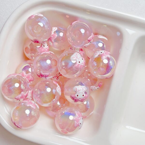 oly-0b82ac04b737323e4d760193d84a2639 Wholesale Cartoon Acrylic Loose Beads 3D Glitter Print DIY Phone Charm Jewelry Craft Accessory