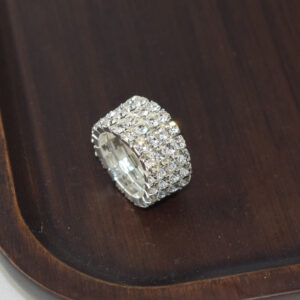Ring 4 rows Silver