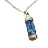 Wholesale Tone Copper Crystal Bottle Pendant Necklace With Multicolor Gemstone Stones Electroplating Copper Trendy Boutique Resale Jewelry