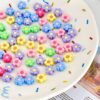 oly-0d0385913b9d8b92081059beec351d0e Wholesale Cute Macaron Acrylic Flower Beads for DIY Jewelry Making Fashion Accessory Boutique Resale